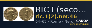 RIC I (second edition) Nero 46 — CANOA