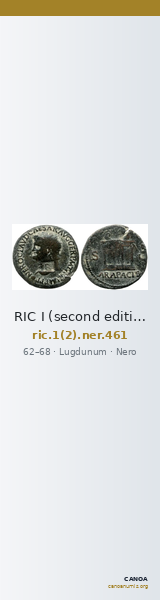 RIC I (second edition) Nero 461 — CANOA