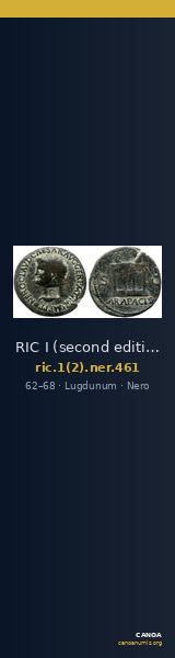 RIC I (second edition) Nero 461 — CANOA