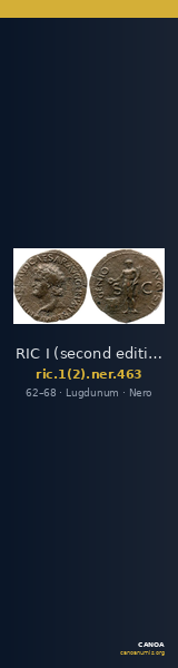 RIC I (second edition) Nero 463 — CANOA