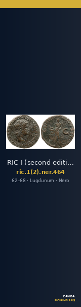 RIC I (second edition) Nero 464 — CANOA