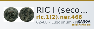 RIC I (second edition) Nero 466 — CANOA