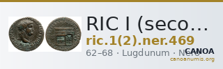 RIC I (second edition) Nero 469 — CANOA