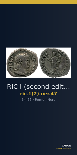 RIC I (second edition) Nero 47 — CANOA