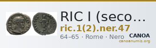 RIC I (second edition) Nero 47 — CANOA