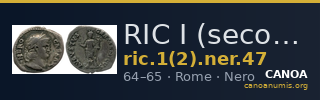 RIC I (second edition) Nero 47 — CANOA
