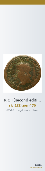 RIC I (second edition) Nero 470 — CANOA