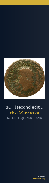 RIC I (second edition) Nero 470 — CANOA