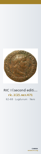 RIC I (second edition) Nero 471 — CANOA