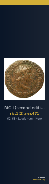 RIC I (second edition) Nero 471 — CANOA