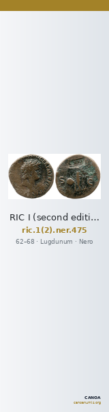 RIC I (second edition) Nero 475 — CANOA