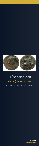 RIC I (second edition) Nero 475 — CANOA