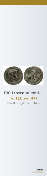 RIC I (second edition) Nero 477 — CANOA