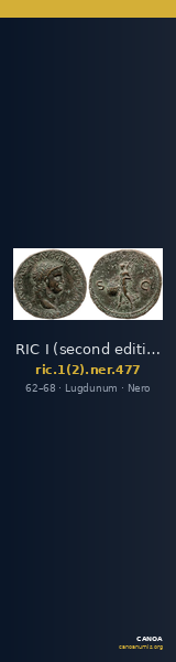 RIC I (second edition) Nero 477 — CANOA