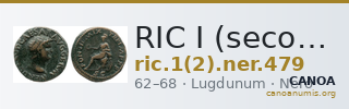 RIC I (second edition) Nero 479 — CANOA