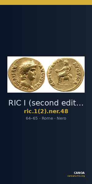 RIC I (second edition) Nero 48 — CANOA