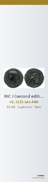 RIC I (second edition) Nero 480 — CANOA