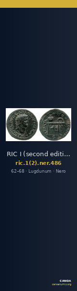 RIC I (second edition) Nero 486 — CANOA