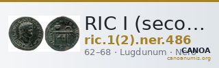 RIC I (second edition) Nero 486 — CANOA