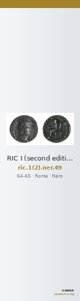 RIC I (second edition) Nero 49 — CANOA