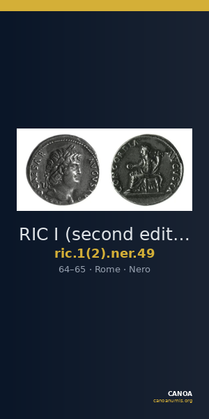 RIC I (second edition) Nero 49 — CANOA