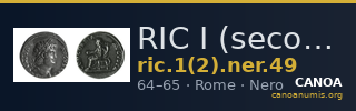 RIC I (second edition) Nero 49 — CANOA