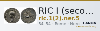 RIC I (second edition) Nero 5 — CANOA