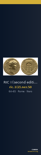 RIC I (second edition) Nero 50 — CANOA