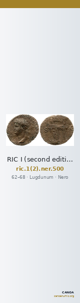 RIC I (second edition) Nero 500 — CANOA