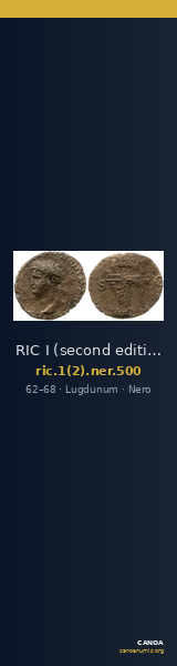 RIC I (second edition) Nero 500 — CANOA