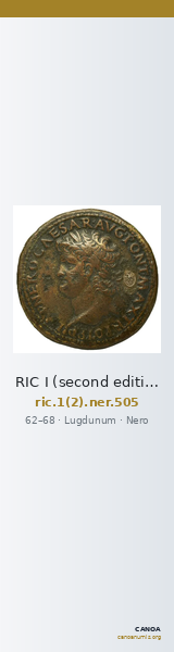 RIC I (second edition) Nero 505 — CANOA