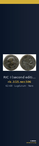 RIC I (second edition) Nero 506 — CANOA