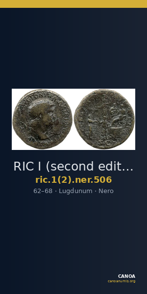 RIC I (second edition) Nero 506 — CANOA
