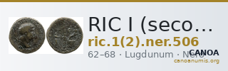 RIC I (second edition) Nero 506 — CANOA