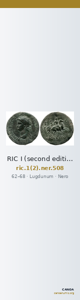 RIC I (second edition) Nero 508 — CANOA