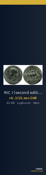 RIC I (second edition) Nero 508 — CANOA