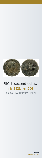 RIC I (second edition) Nero 509 — CANOA