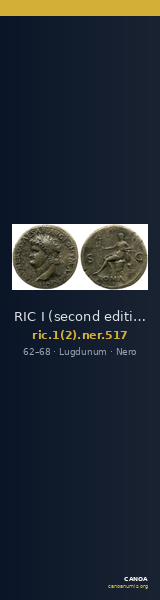 RIC I (second edition) Nero 517 — CANOA