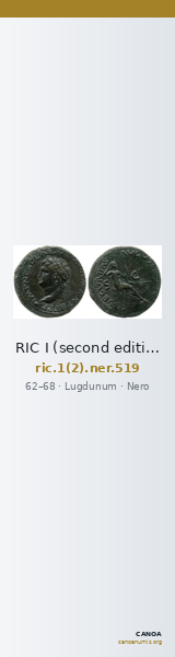 RIC I (second edition) Nero 519 — CANOA
