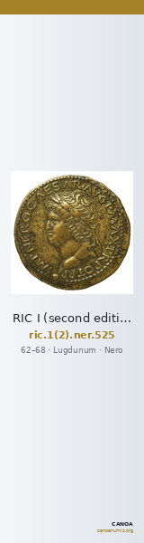 RIC I (second edition) Nero 525 — CANOA