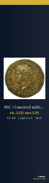 RIC I (second edition) Nero 525 — CANOA