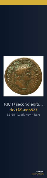 RIC I (second edition) Nero 527 — CANOA