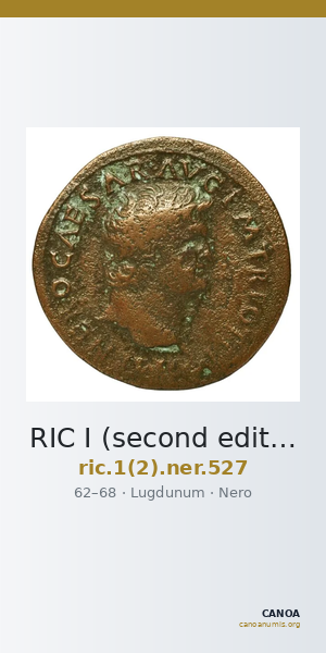 RIC I (second edition) Nero 527 — CANOA