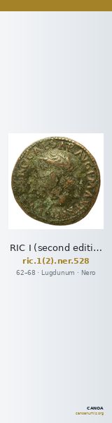 RIC I (second edition) Nero 528 — CANOA