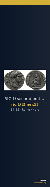 RIC I (second edition) Nero 53 — CANOA