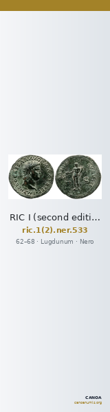 RIC I (second edition) Nero 533 — CANOA