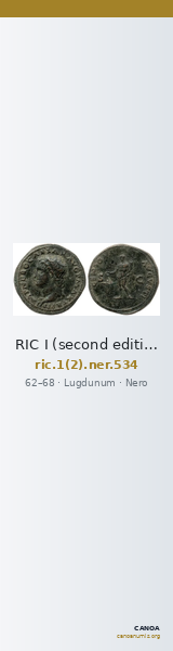 RIC I (second edition) Nero 534 — CANOA
