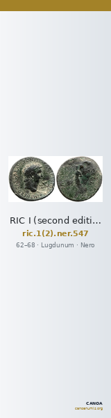 RIC I (second edition) Nero 547 — CANOA