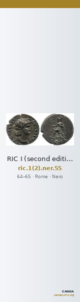 RIC I (second edition) Nero 55 — CANOA