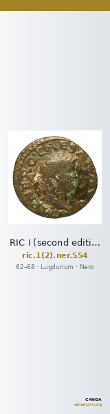 RIC I (second edition) Nero 554 — CANOA